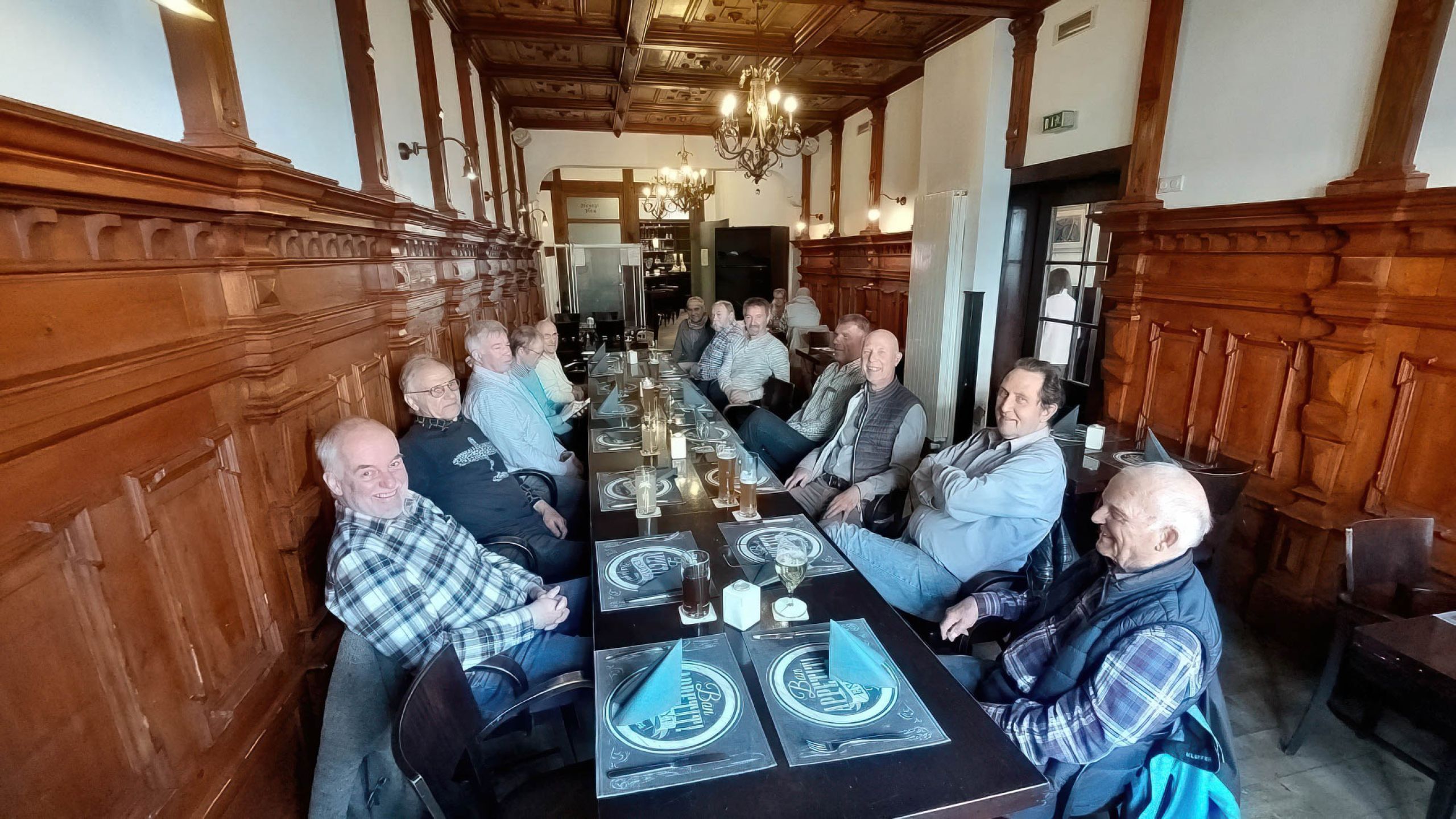 Leckere Stärkung im Restaurant „Zur Falle“